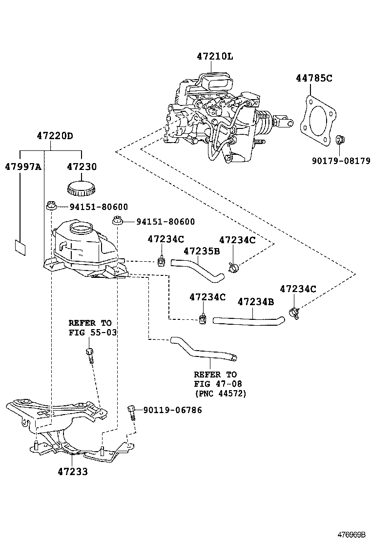  SAI |  BRAKE MASTER CYLINDER