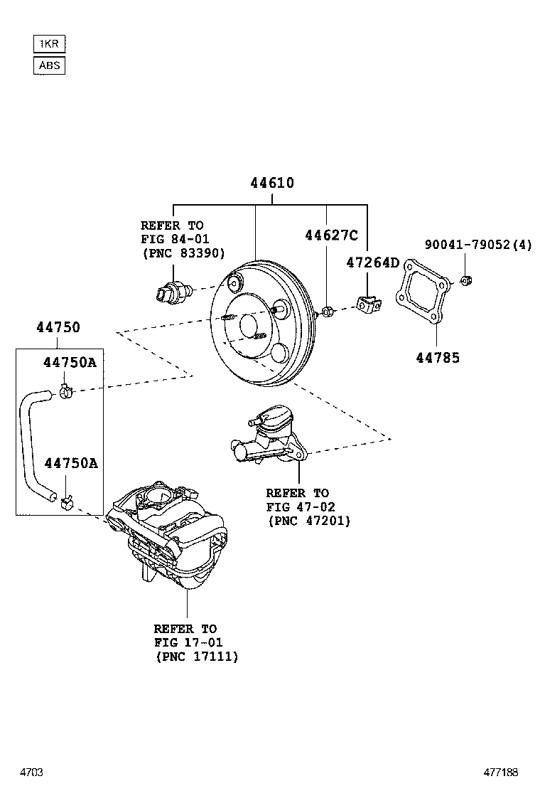  PASSO |  BRAKE BOOSTER VACUUM TUBE