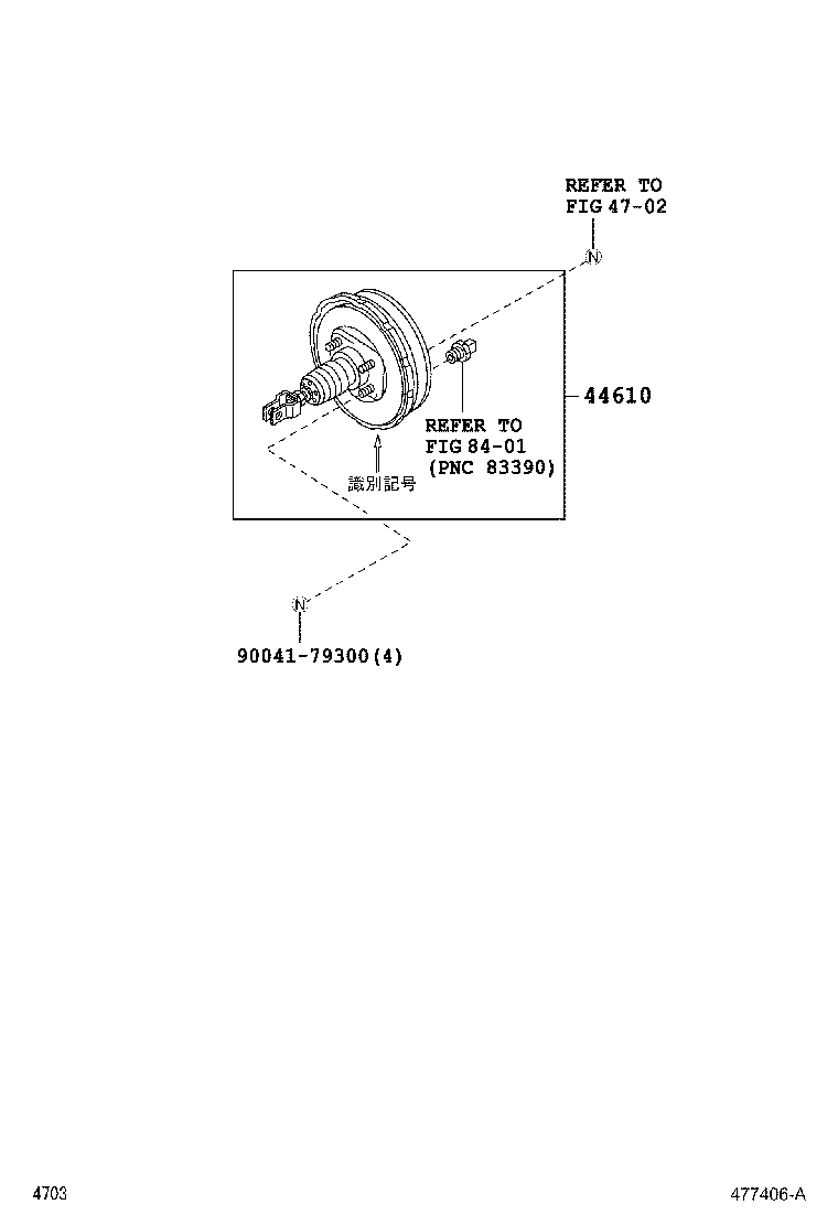  PIXIS VAN |  BRAKE BOOSTER VACUUM TUBE