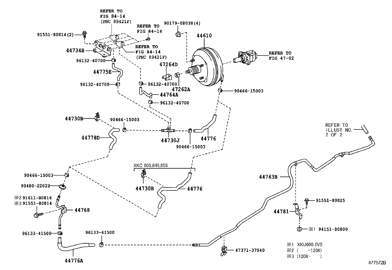  DYNA TOYOACE HV |  BRAKE BOOSTER VACUUM TUBE