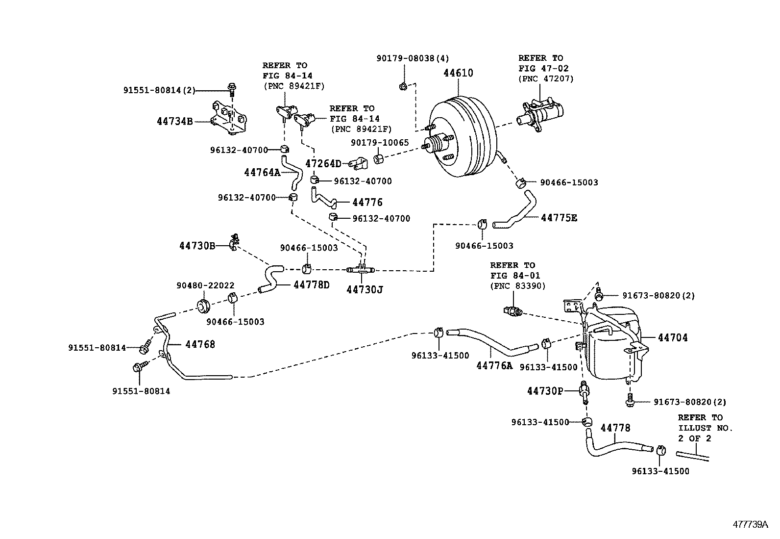  DYNA TOYOACE HV |  BRAKE BOOSTER VACUUM TUBE