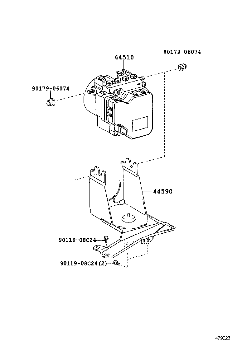  SIENTA |  BRAKE TUBE CLAMP