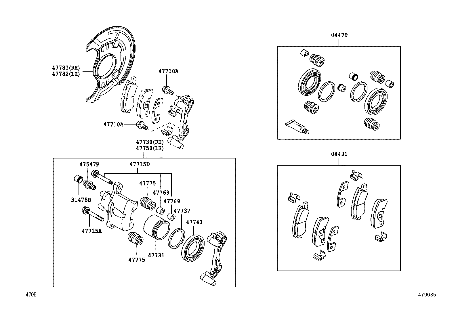  PIXIS EPOCH |  FRONT DISC BRAKE CALIPER DUST COVER