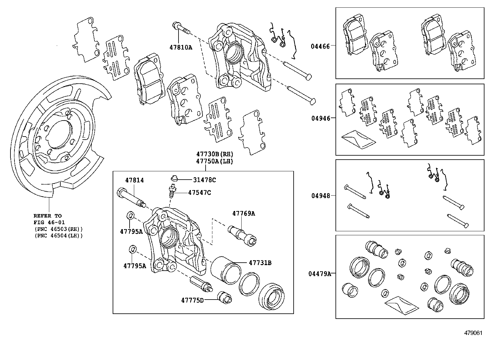  MARK X |  REAR DISC BRAKE CALIPER DUST COVER
