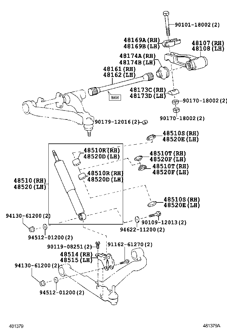  COASTER |  FRONT SPRING SHOCK ABSORBER