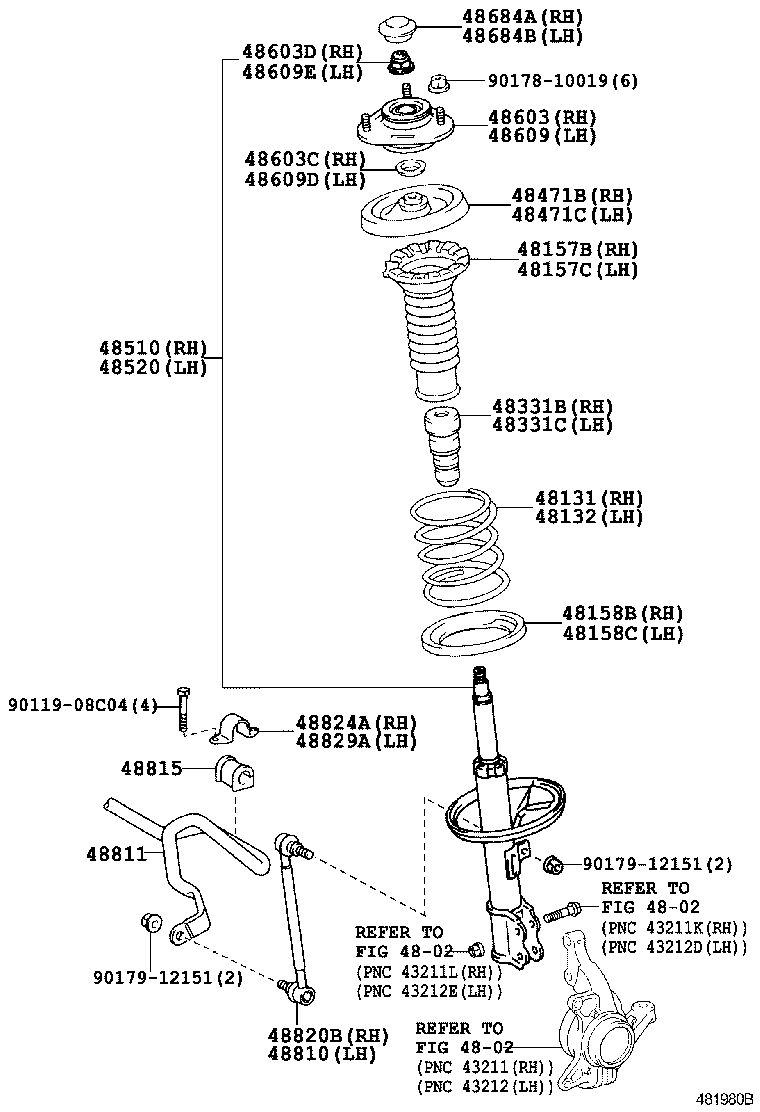  ISIS |  FRONT SPRING SHOCK ABSORBER