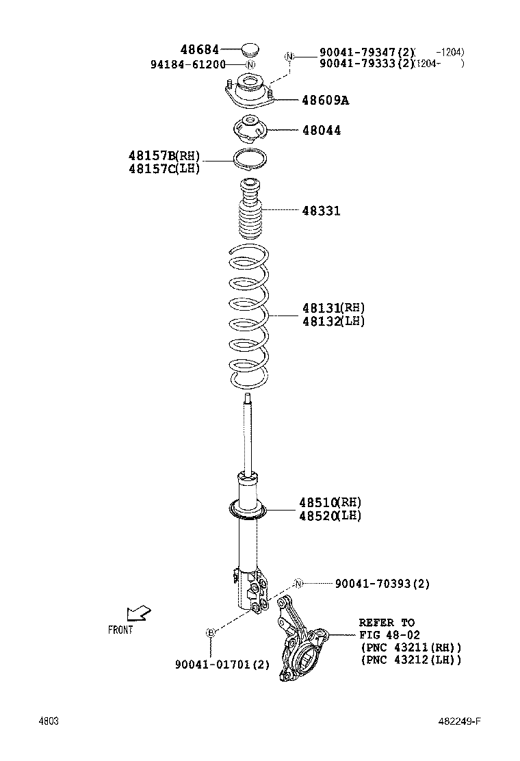  BB |  FRONT SPRING SHOCK ABSORBER