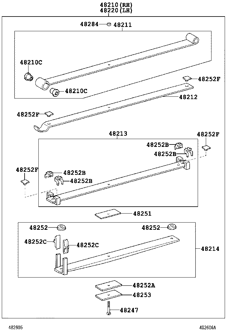  DYNA TOYOACE |  REAR SPRING SHOCK ABSORBER