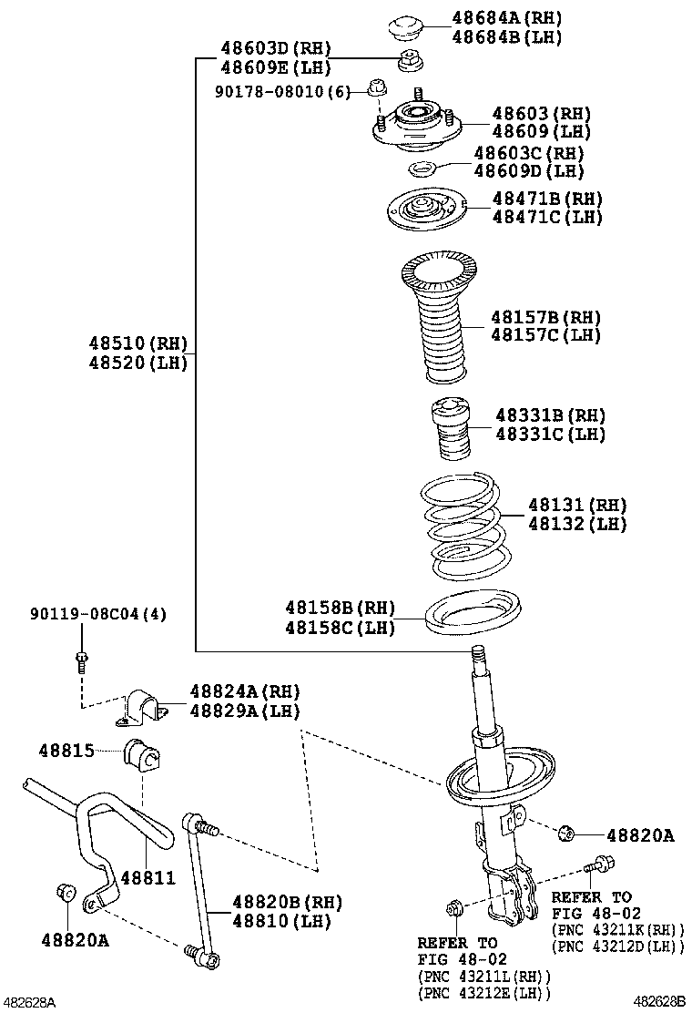  PREMIO ALLION |  FRONT SPRING SHOCK ABSORBER