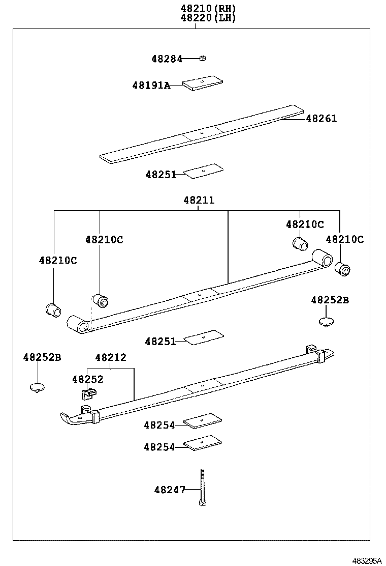  DYNA TOYOACE |  REAR SPRING SHOCK ABSORBER