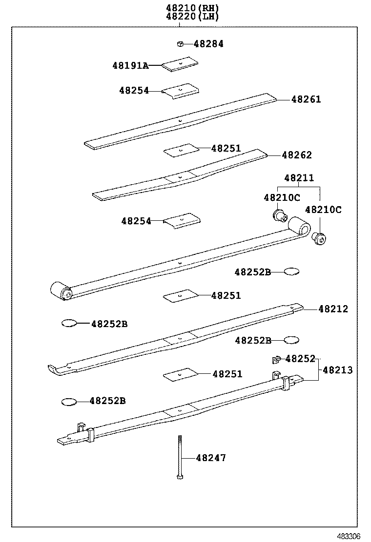  DYNA TOYOACE |  REAR SPRING SHOCK ABSORBER