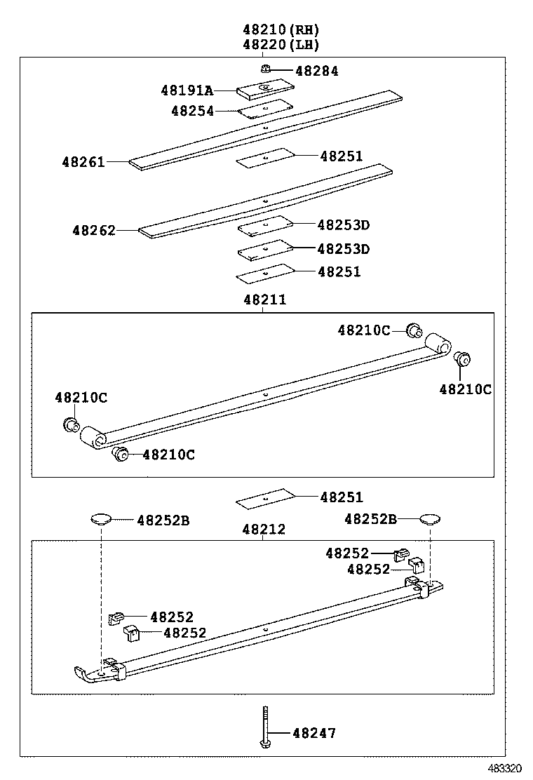  DYNA TOYOACE |  REAR SPRING SHOCK ABSORBER