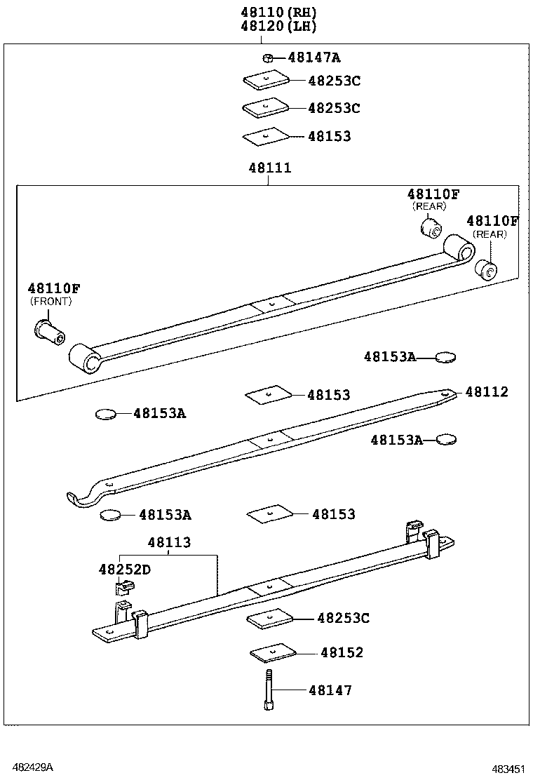  DYNA TOYOACE |  FRONT SPRING SHOCK ABSORBER