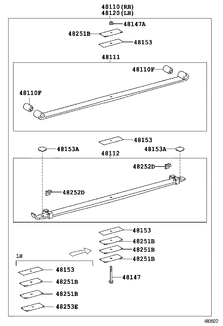  DYNA TOYOACE |  FRONT SPRING SHOCK ABSORBER