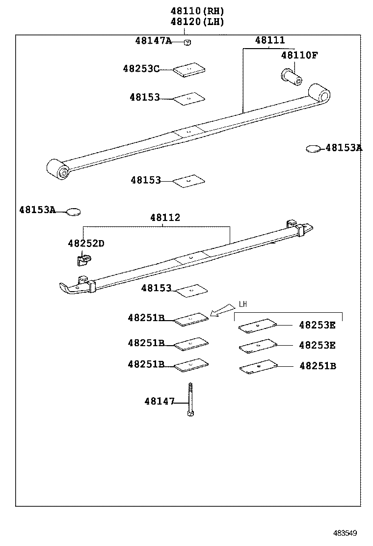  DYNA TOYOACE HV |  FRONT SPRING SHOCK ABSORBER