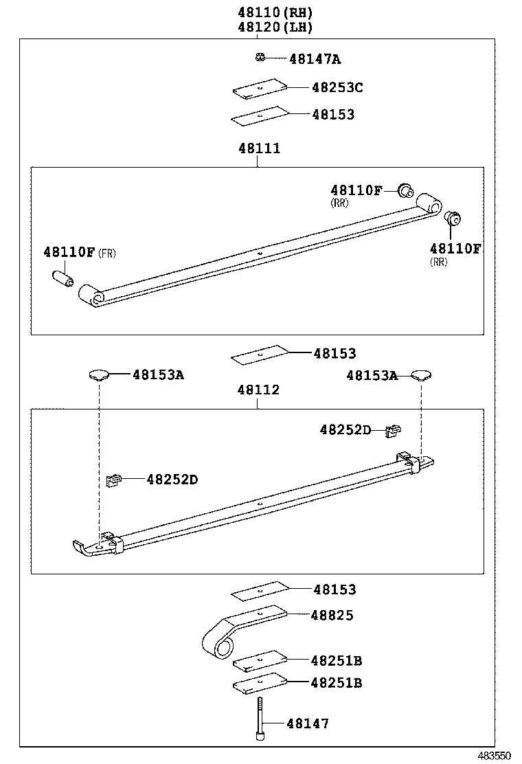  DYNA TOYOACE HV |  FRONT SPRING SHOCK ABSORBER