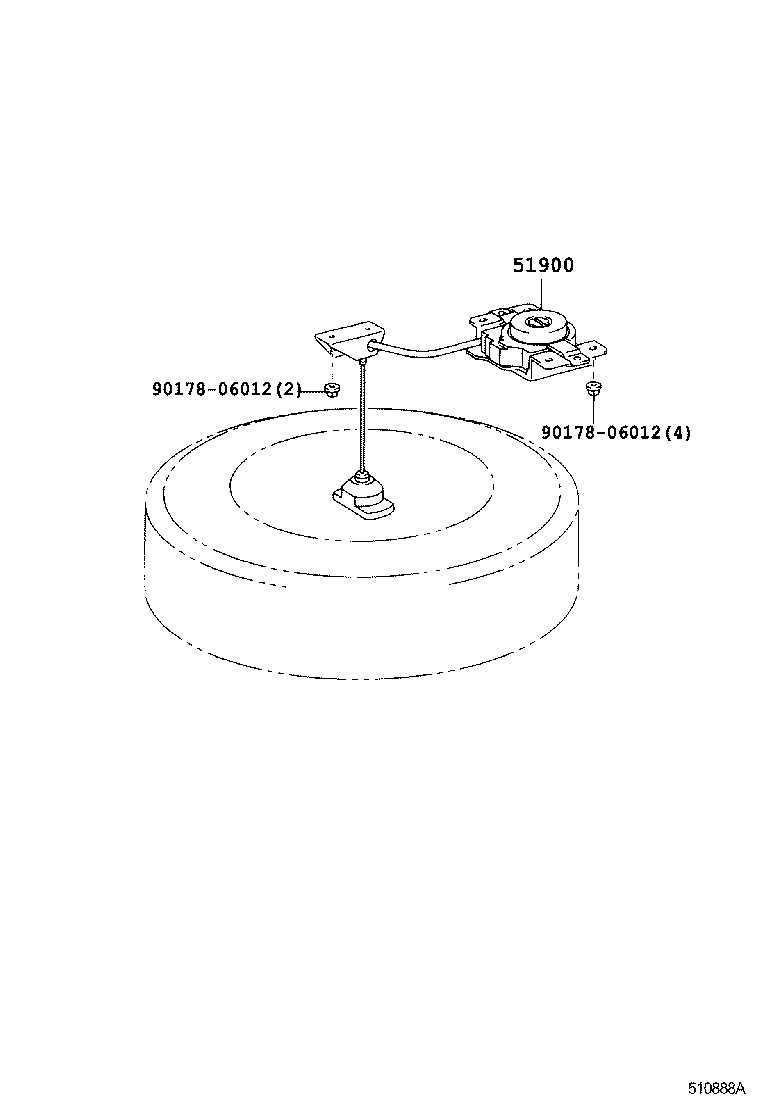  WISH |  SPARE WHEEL CARRIER