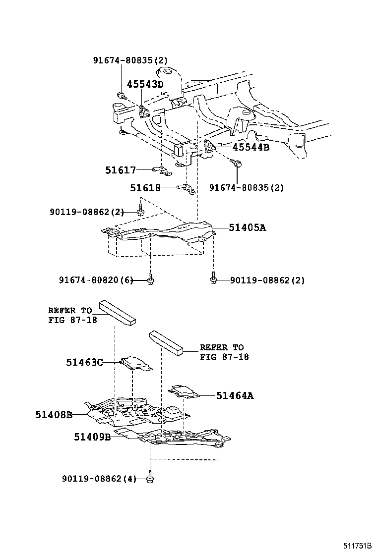  LAND CRUISER 200 202 |  SUSPENSION CROSSMEMBER UNDER COVER