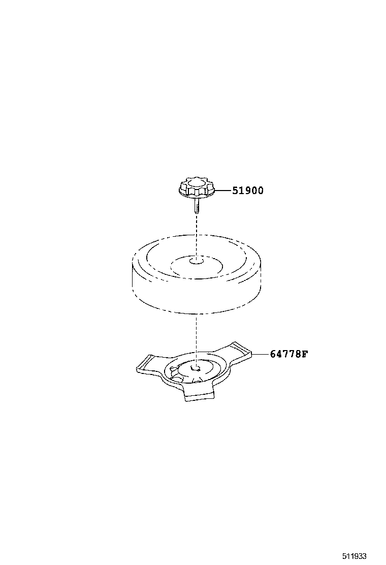  PRIUS |  SPARE WHEEL CARRIER