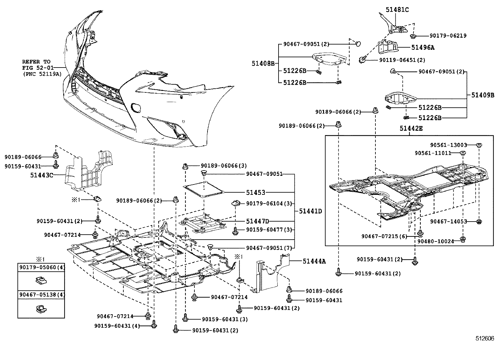  IS250 350 300H |  SUSPENSION CROSSMEMBER UNDER COVER