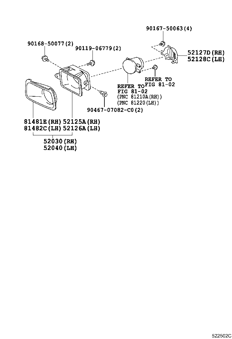  DYNA TOYOACE |  FRONT BUMPER BUMPER STAY