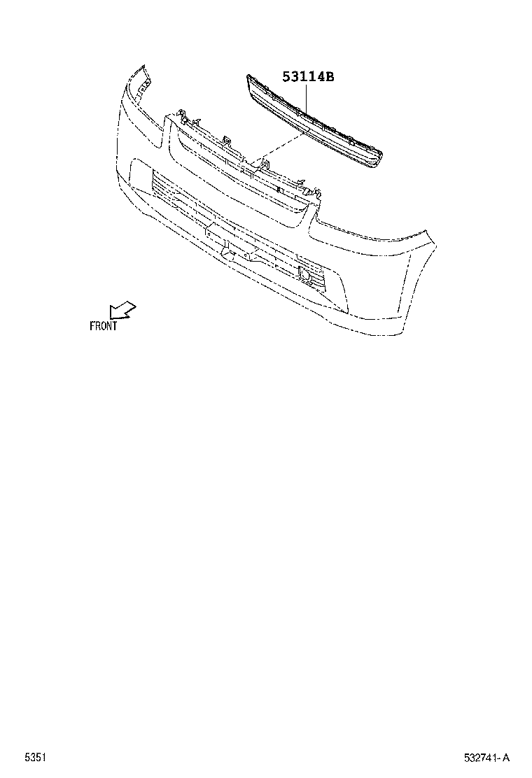  LITE TOWNACE |  RADIATOR GRILLE