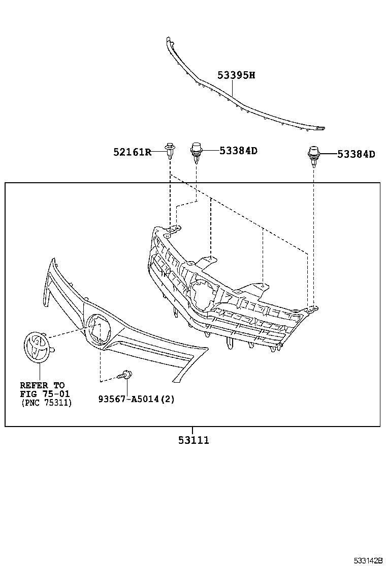  SAI |  RADIATOR GRILLE