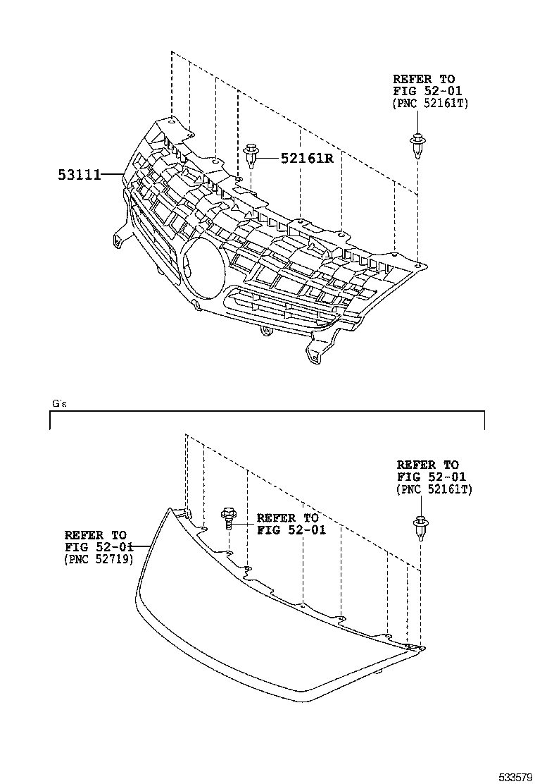  PRIUS |  RADIATOR GRILLE