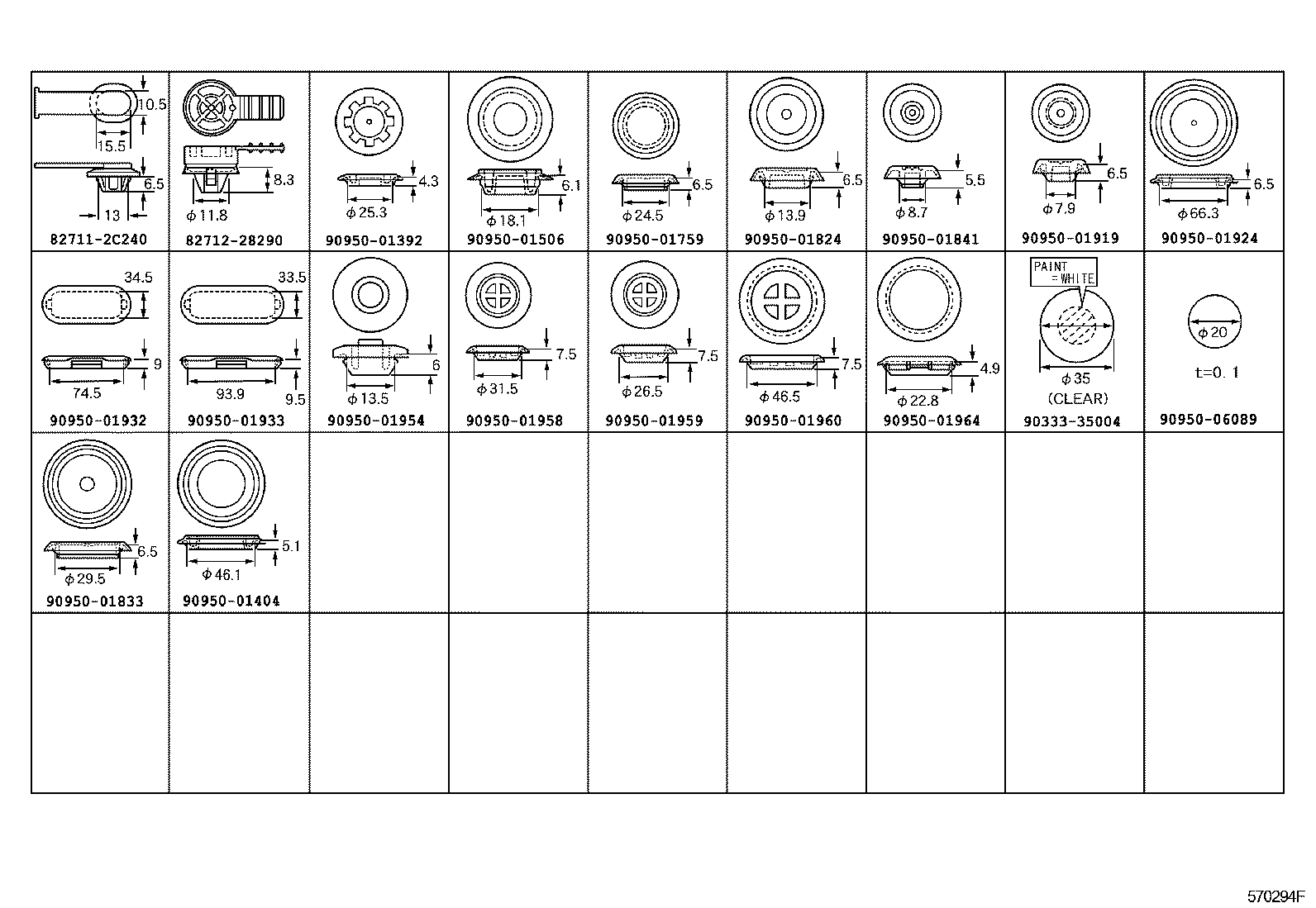  LAND CRUISER 200 202 |  HOLE PLUG
