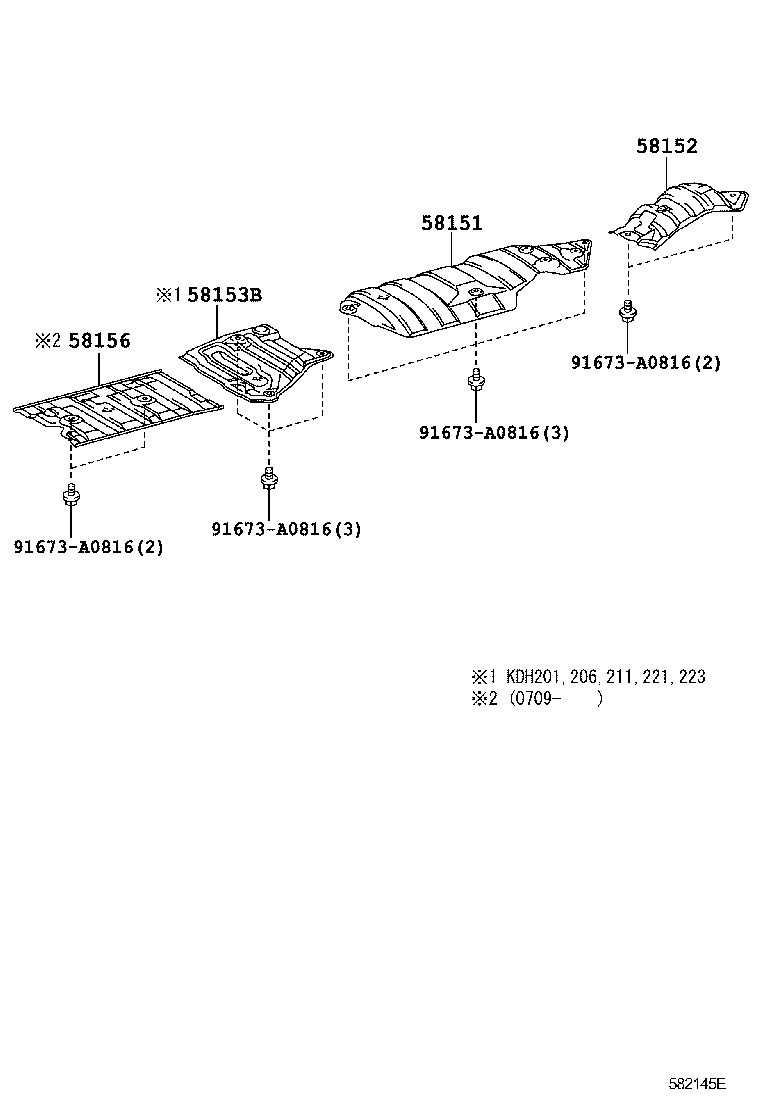  HIACE REGIUSACE |  FLOOR INSULATOR
