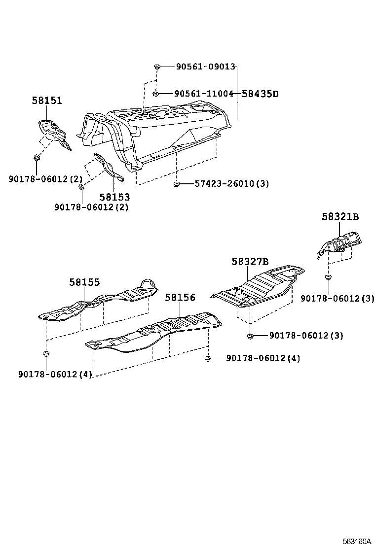  LAND CRUISER 200 202 |  FLOOR INSULATOR