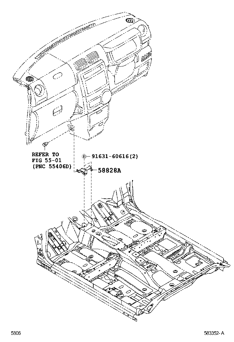  PIXIS SPACE |  CONSOLE BOX BRACKET
