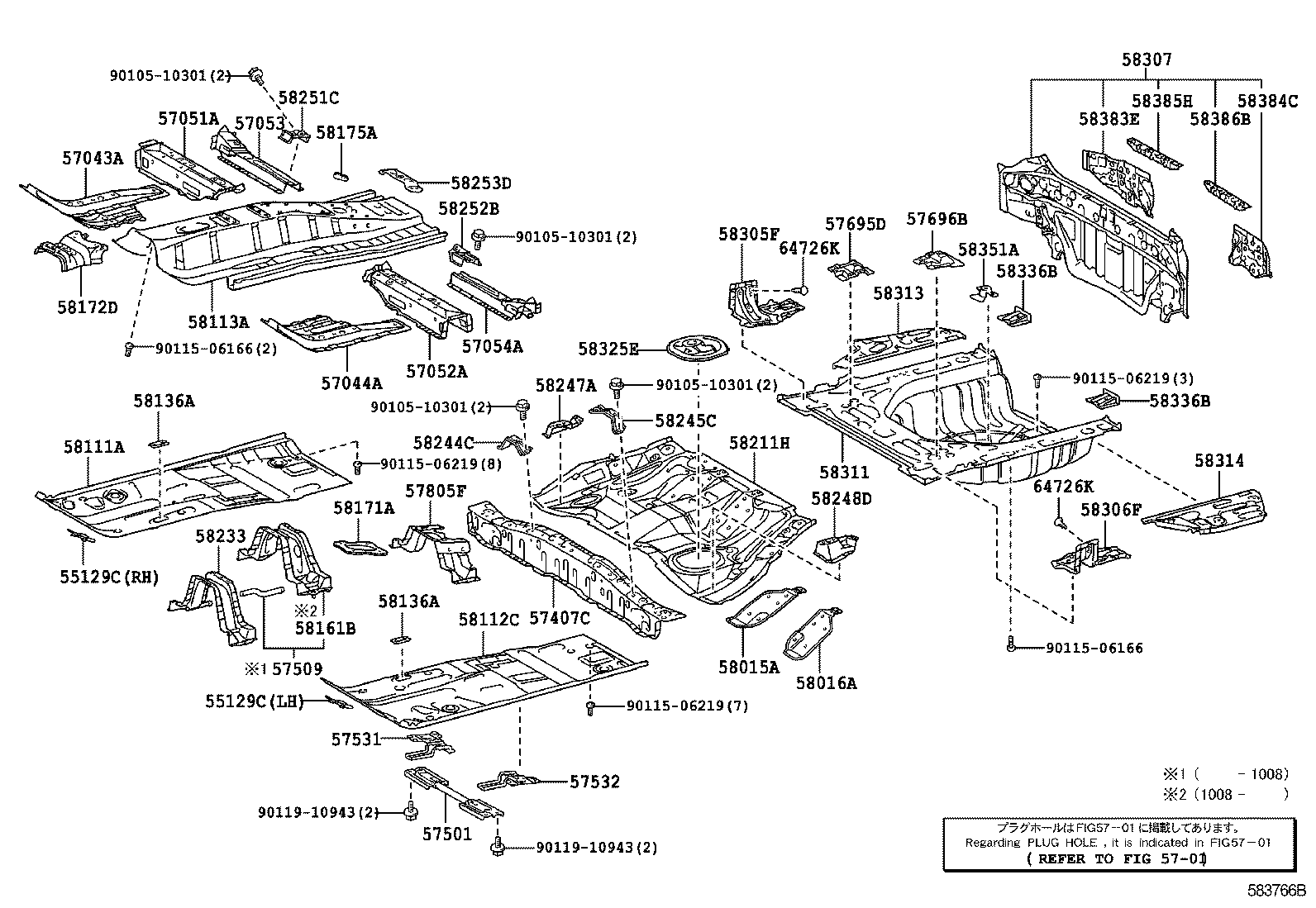  SAI |  FLOOR PAN LOWER BACK PANEL