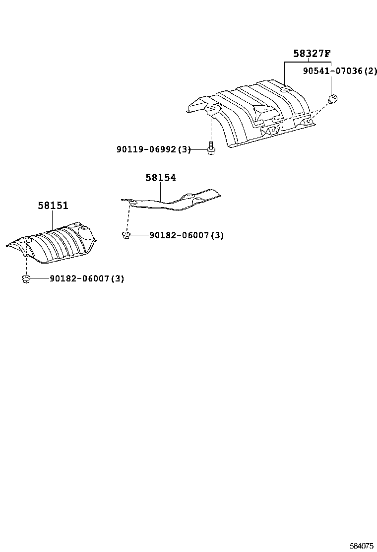  CAMRY HYBRID |  FLOOR INSULATOR