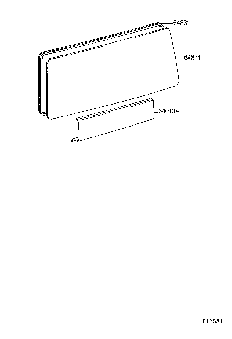  COASTER |  ROOF PANEL BACK PANEL