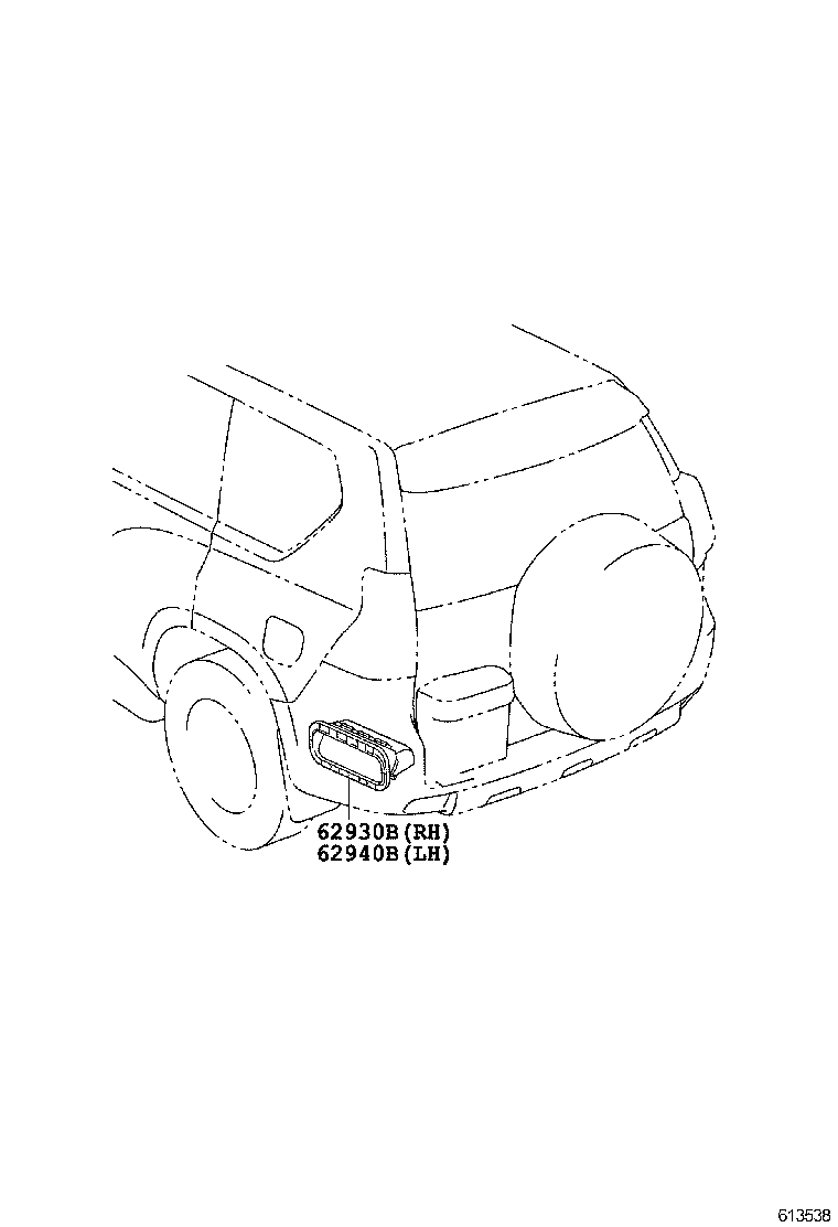  LAND CRUISER PRADO |  REAR VENTILATOR ROOF VENTILATOR
