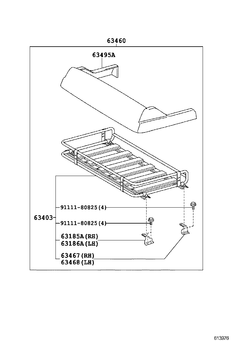  DYNA TOYOACE |  ROOF PANEL BACK PANEL