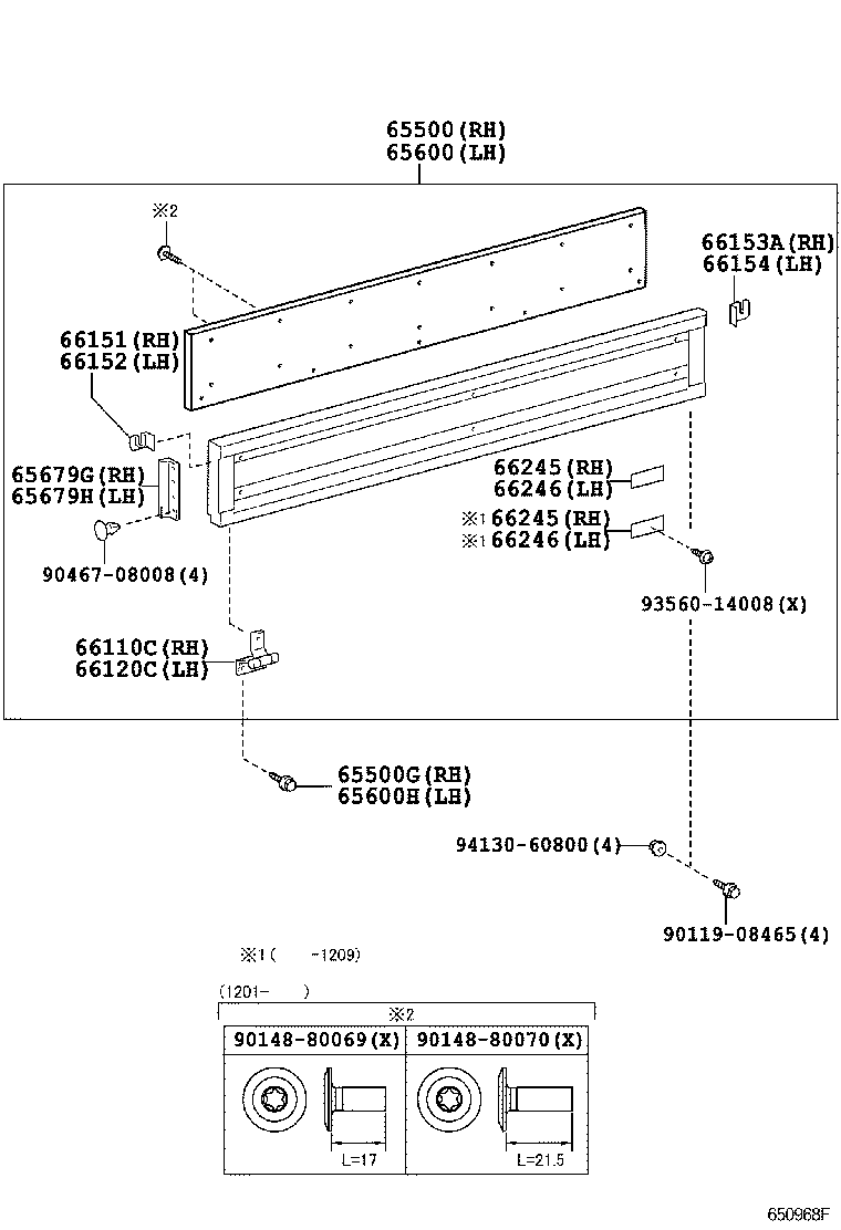  DYNA TOYOACE |  REAR BODY SIDE PANEL
