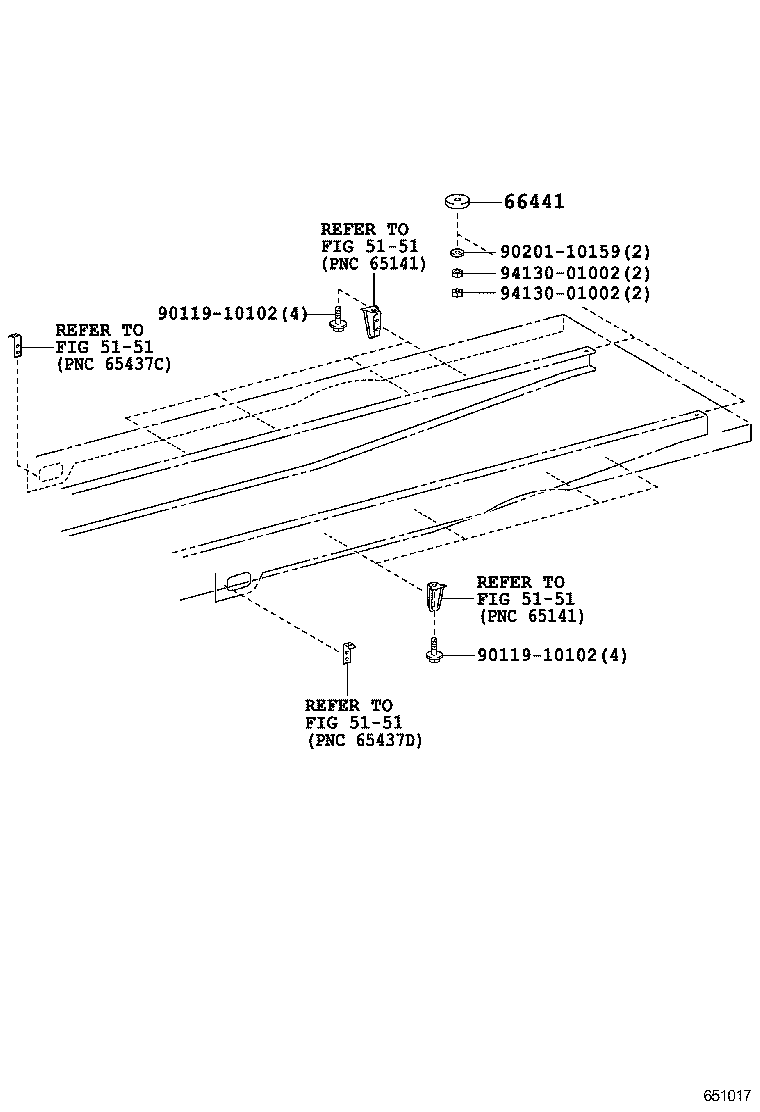  DYNA TOYOACE |  REAR BODY MOUNTING