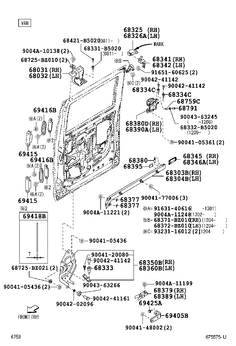  LITE TOWNACE |  SLIDE ROLLER RAIL