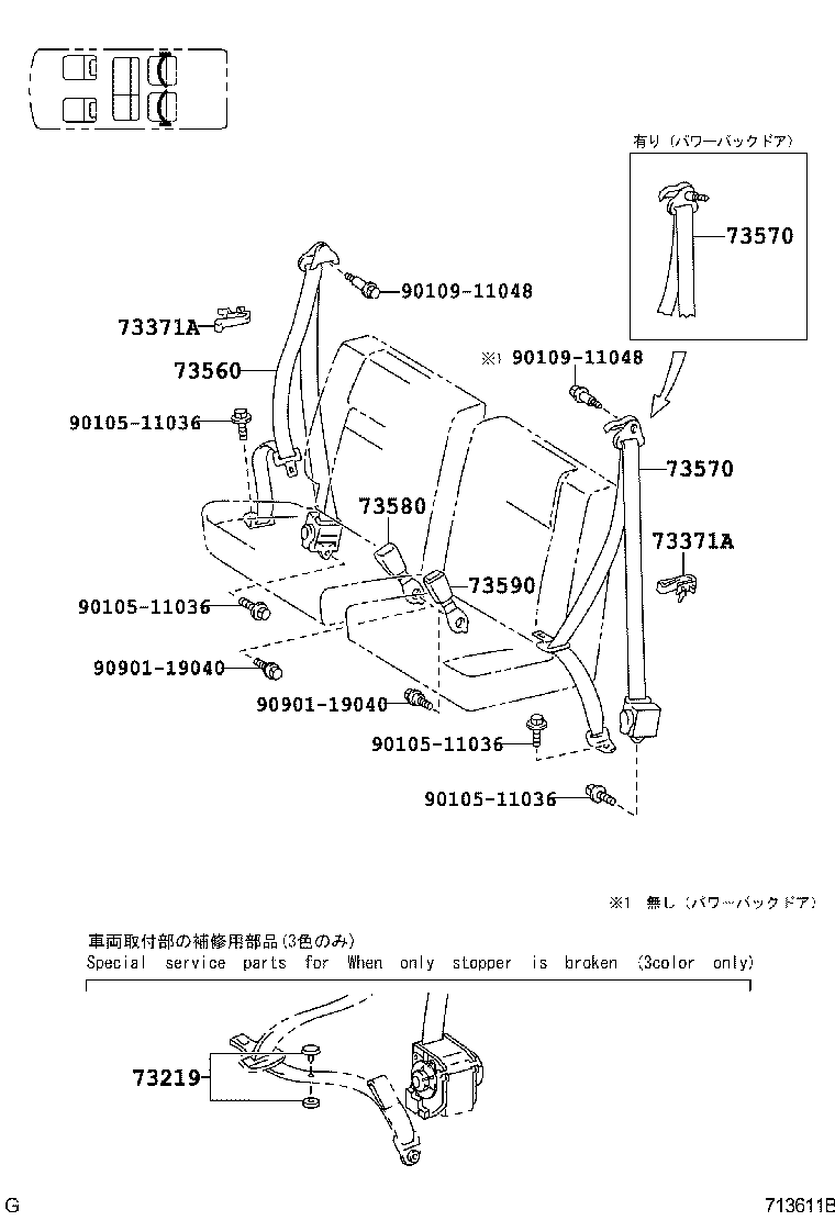  ISIS |  SEAT BELT CHILD RESTRAINT SEAT