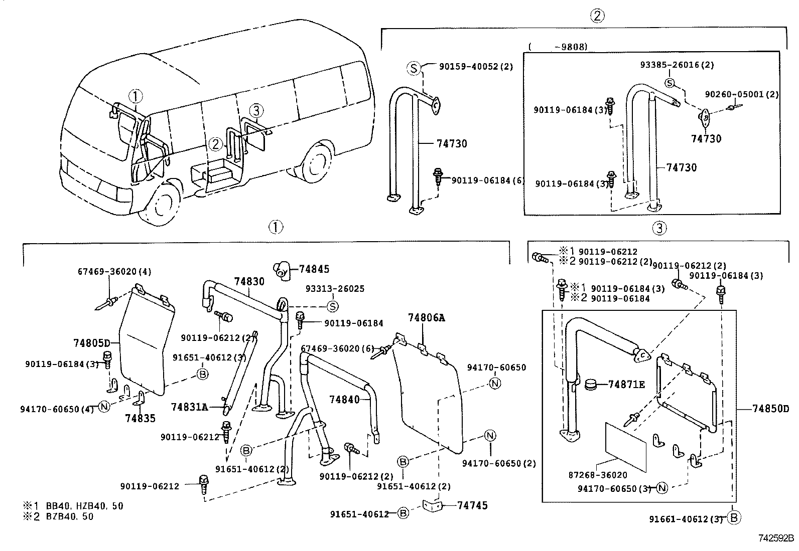  COASTER |  PROTECTOR PIPE ROLL BAR HANDRAIL