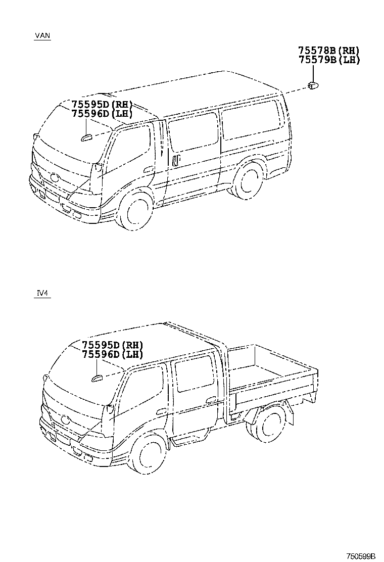  DYNA TOYOACE |  MOULDING