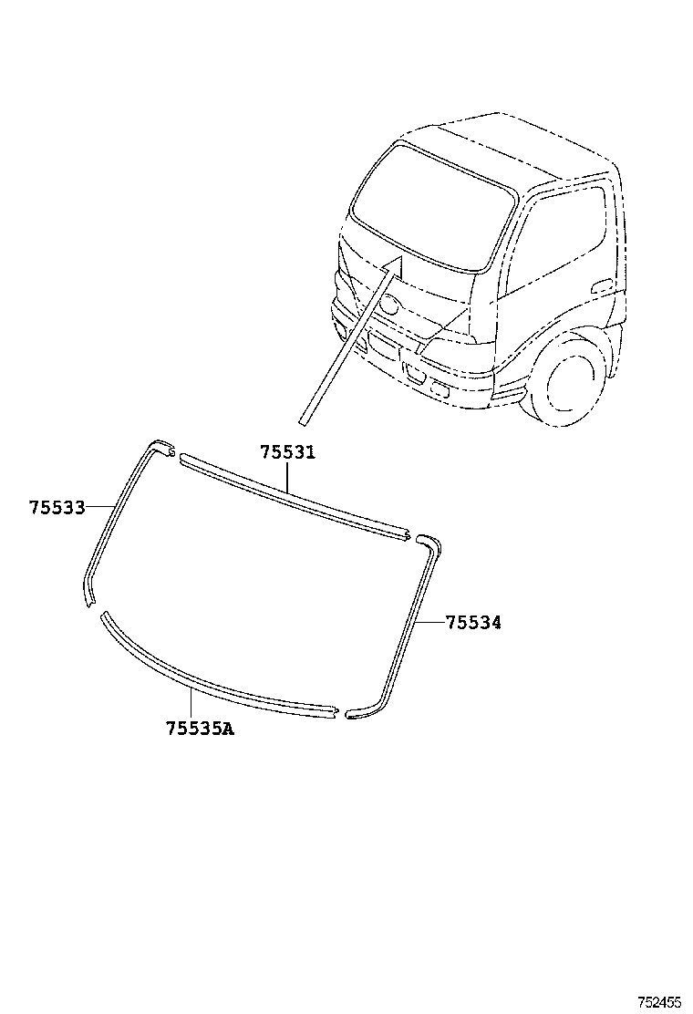  DYNA TOYOACE |  MOULDING