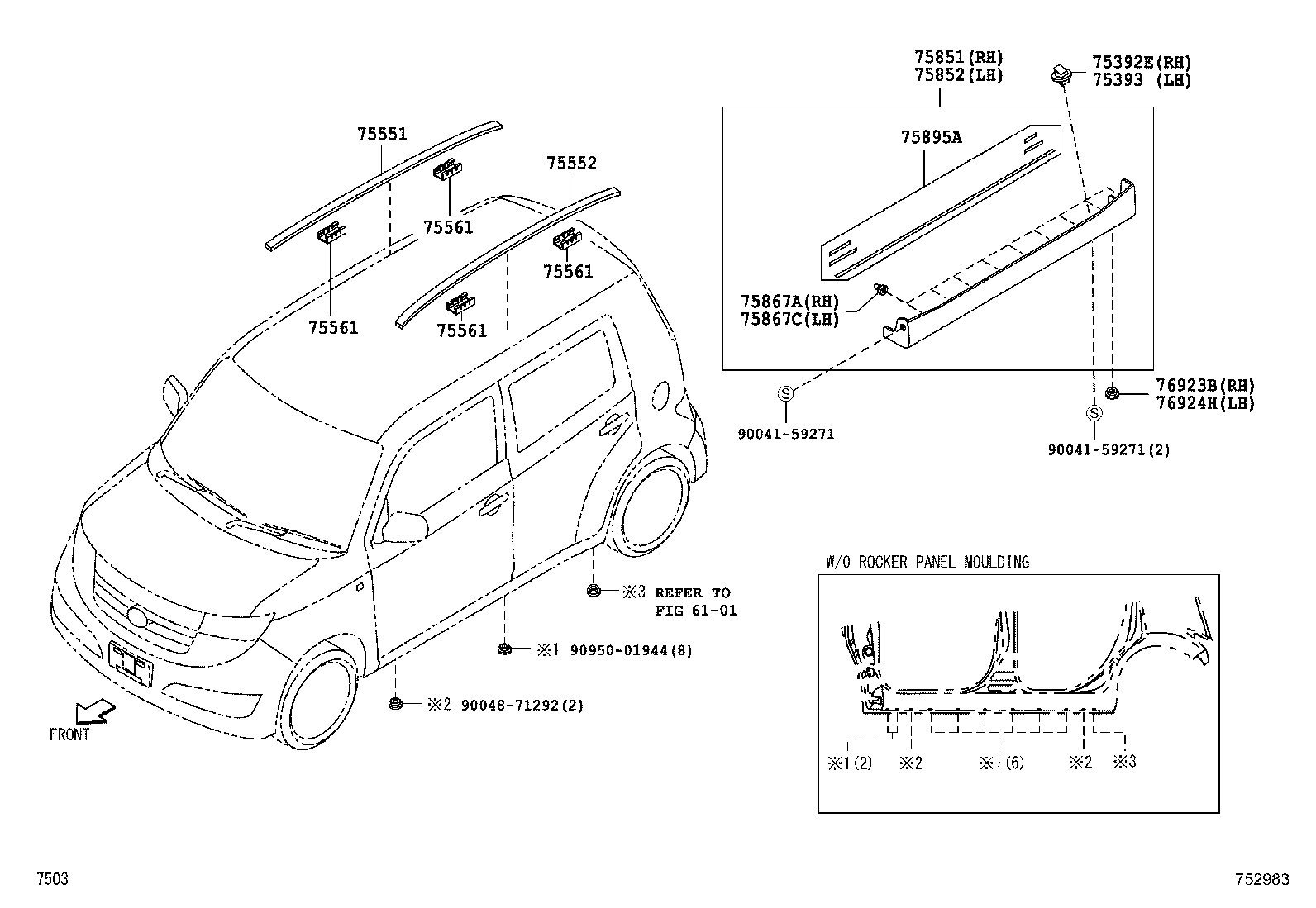  BB |  SIDE MOULDING