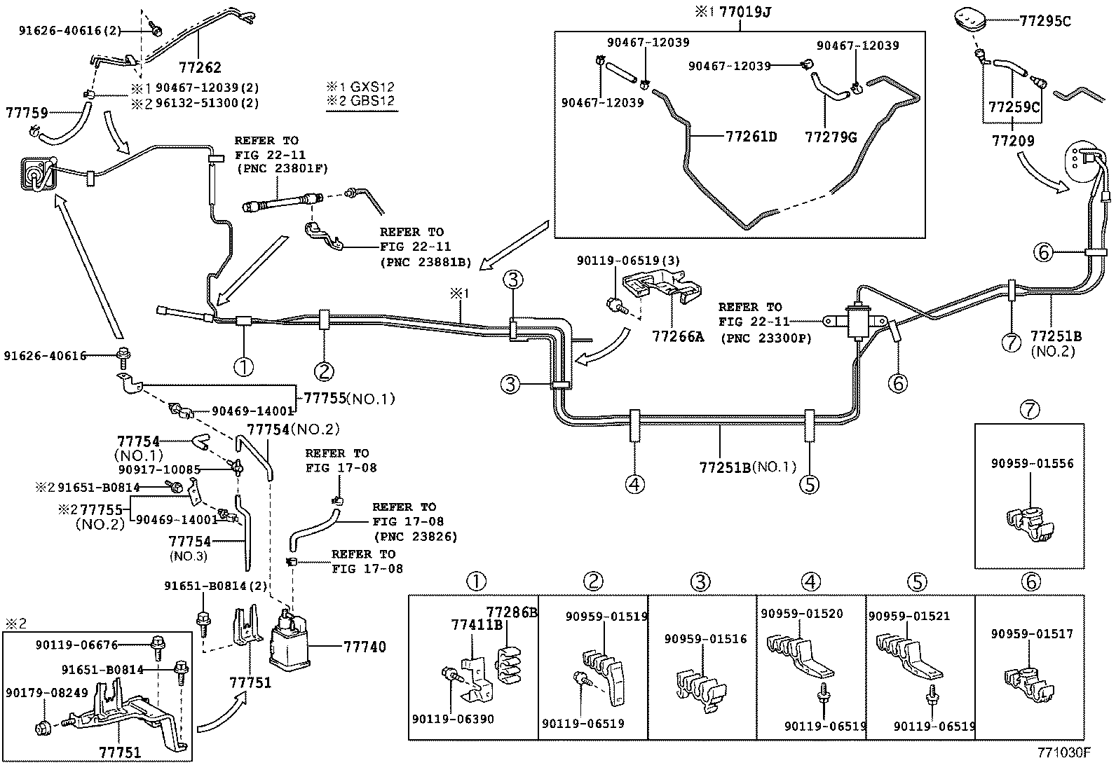  CROWN COMFORT SED |  FUEL TANK TUBE