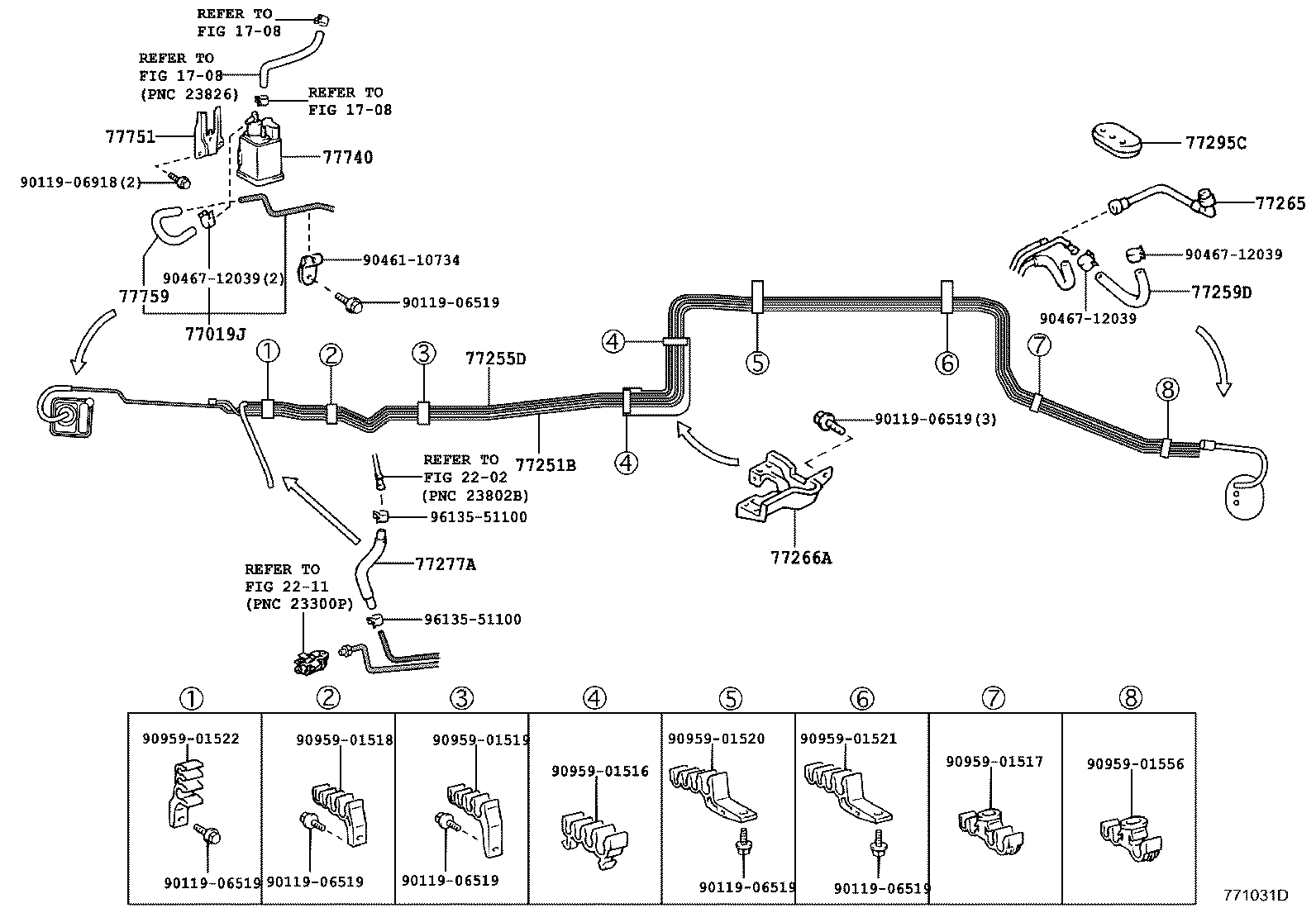  CROWN COMFORT SED |  FUEL TANK TUBE