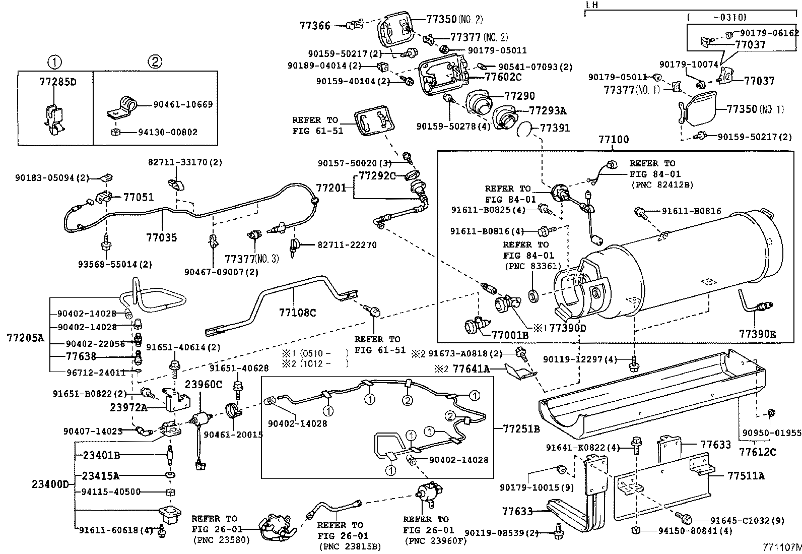  COASTER |  FUEL TANK TUBE