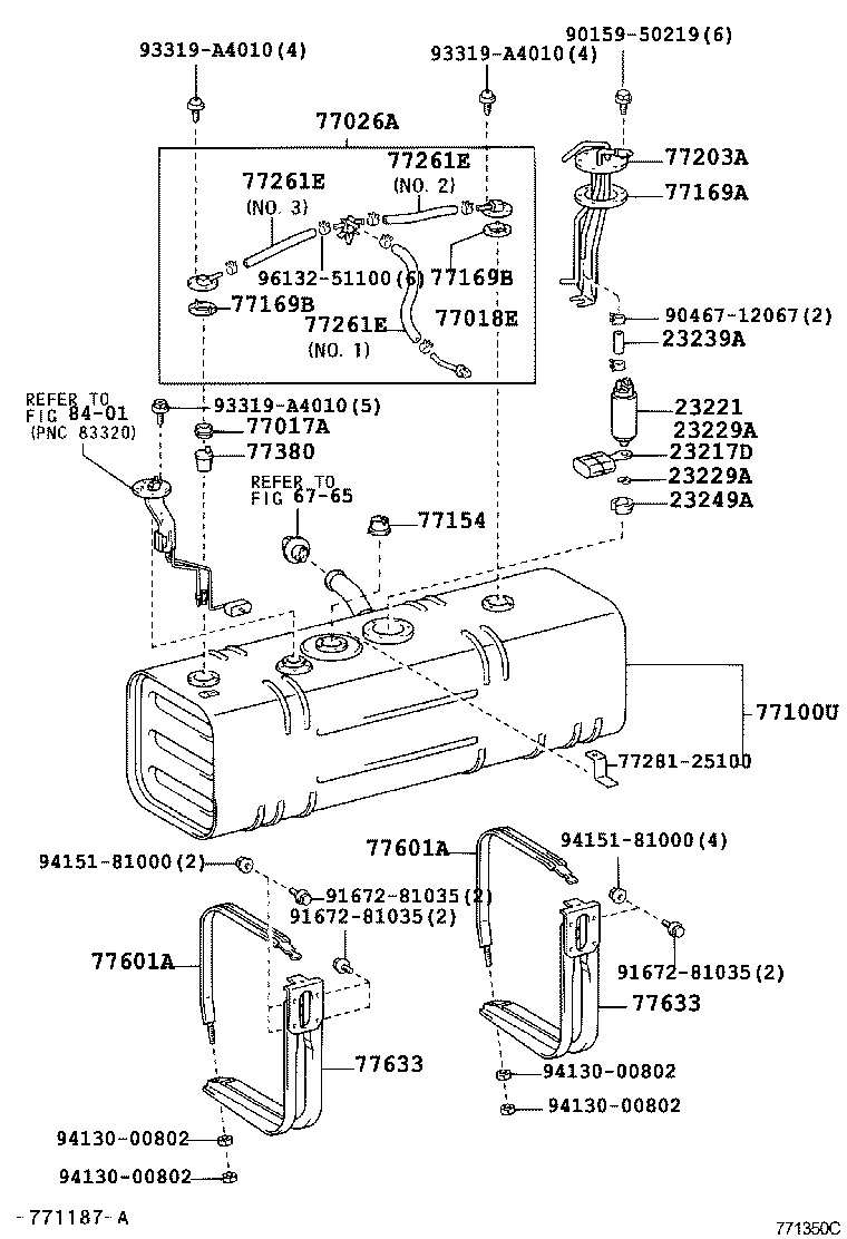  DYNA TOYOACE |  FUEL TANK TUBE