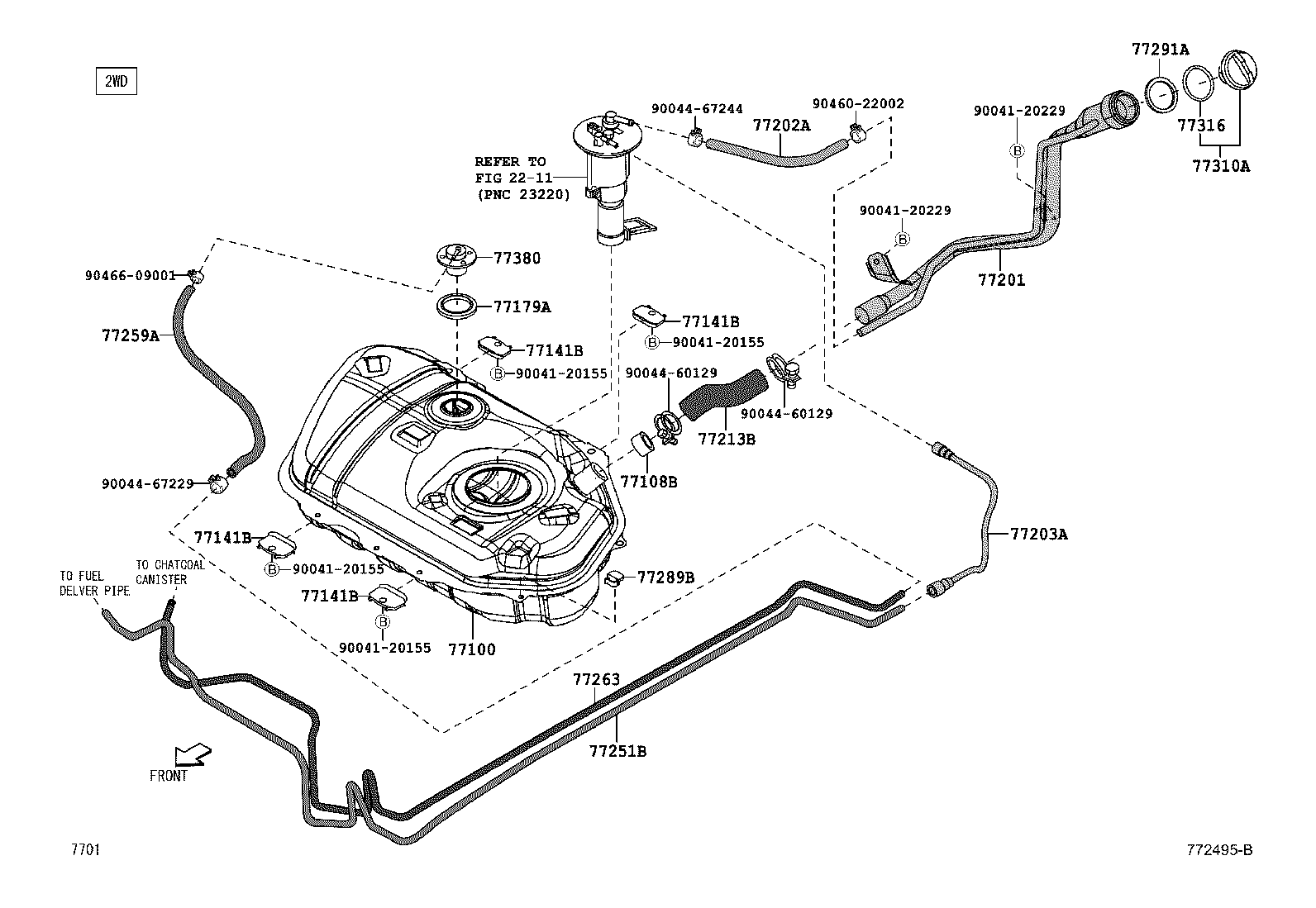  BB |  FUEL TANK TUBE